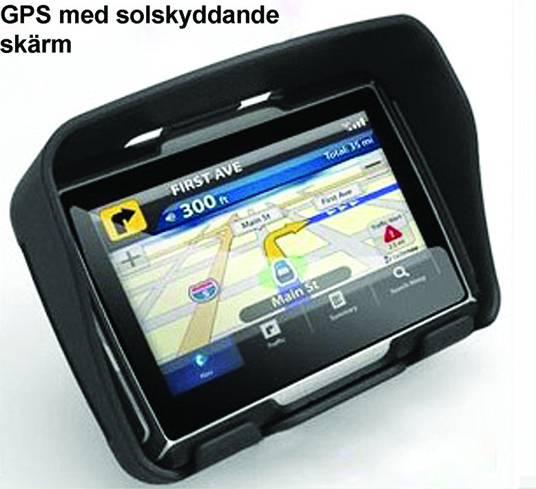 Specialdesignad GPS för motorcykel