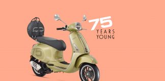 Vespa 75 år.