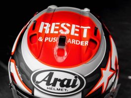 Nya Nicky Reset Corsair-X från Arai.