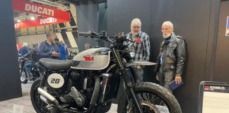 konceptmotorcykeln BSA Scrambler