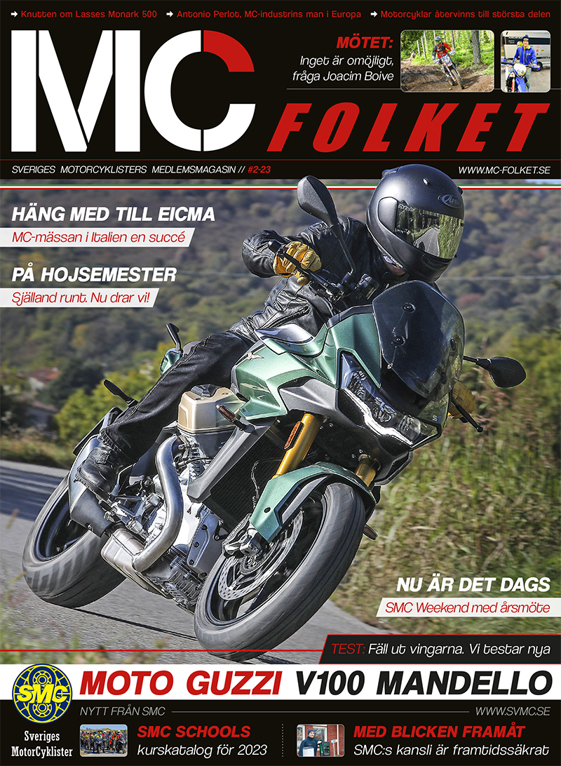 Senaste omslaget av MC-folket