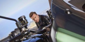 Ewan McGregor och Moto Guzzi  