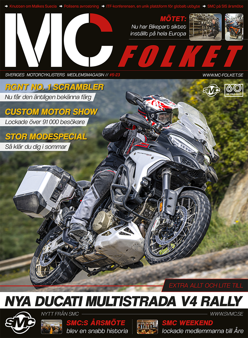 Senaste omslaget av MC-folket