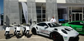 Vmoto Soco och Porsche Carrera Cup Italia