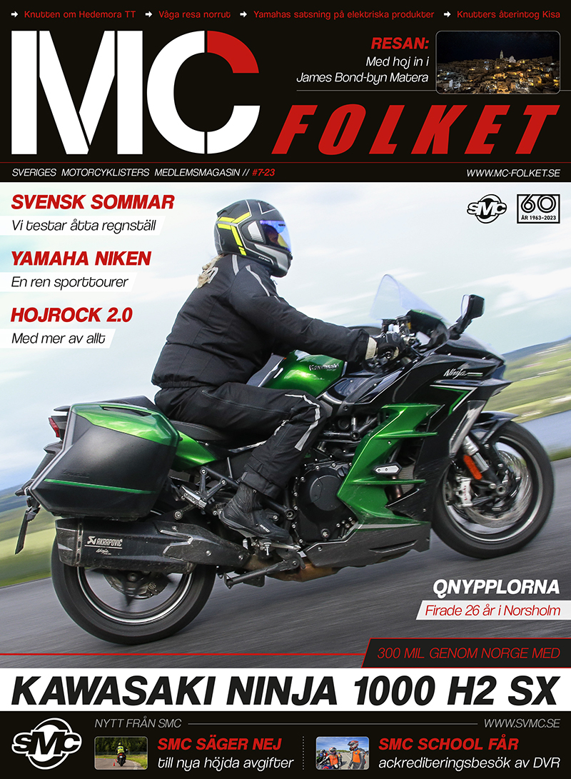 Senaste omslaget av MC-folket