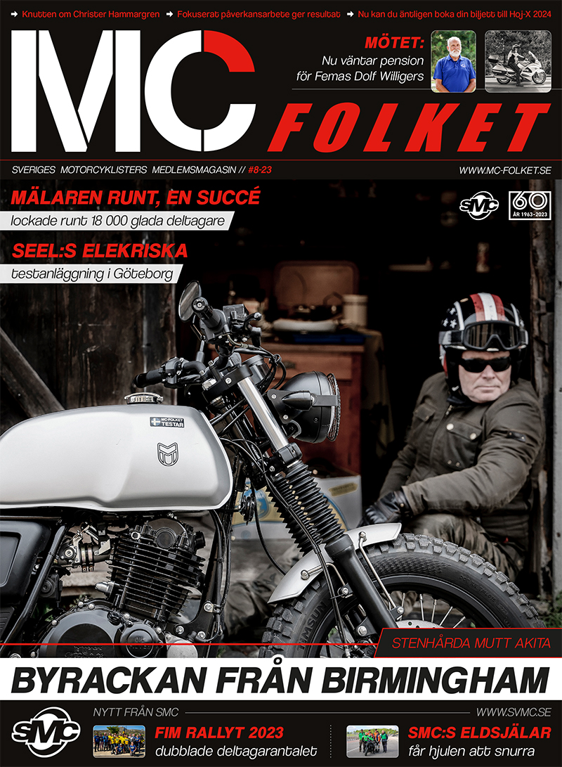 Senaste omslaget av MC-folket